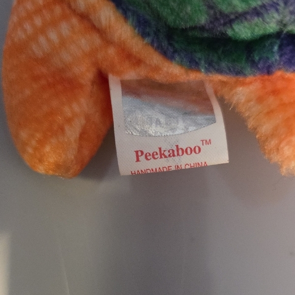 (J3) TY Peekaboo Turtle Stuffed Animal - Picture 5 of 5